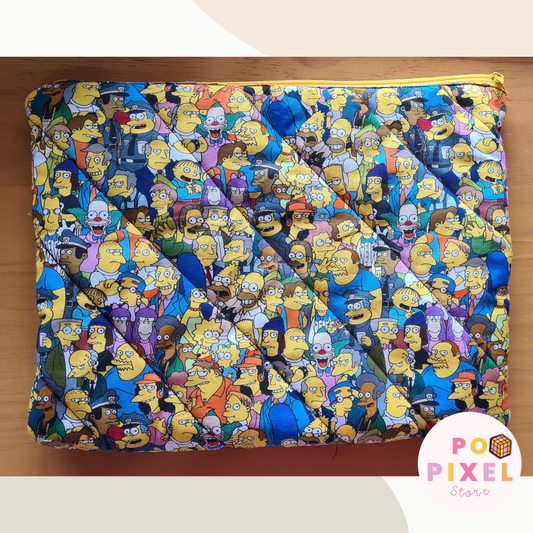 SIMPSONS HANDMADE LAPTOP BAG 13 inches size