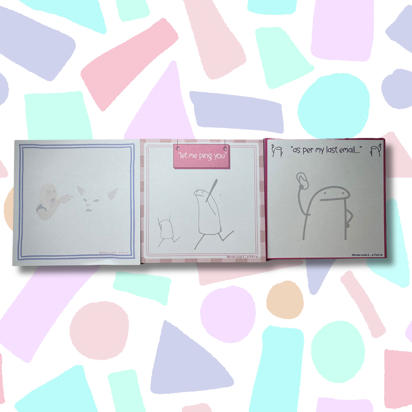 Office Survival notepad set