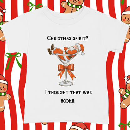 XMAS SPIRIT SANTA - HOLIDAY TSHIRT