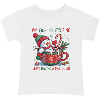 SNOWMAN MELTDOWN - HOLIDAY TSHIRT