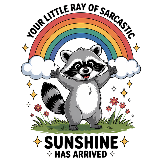 Sarcastic Raccoon Tee
