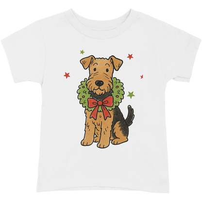 AIREDALE TERRIER CHRISTMAS TSHIRT