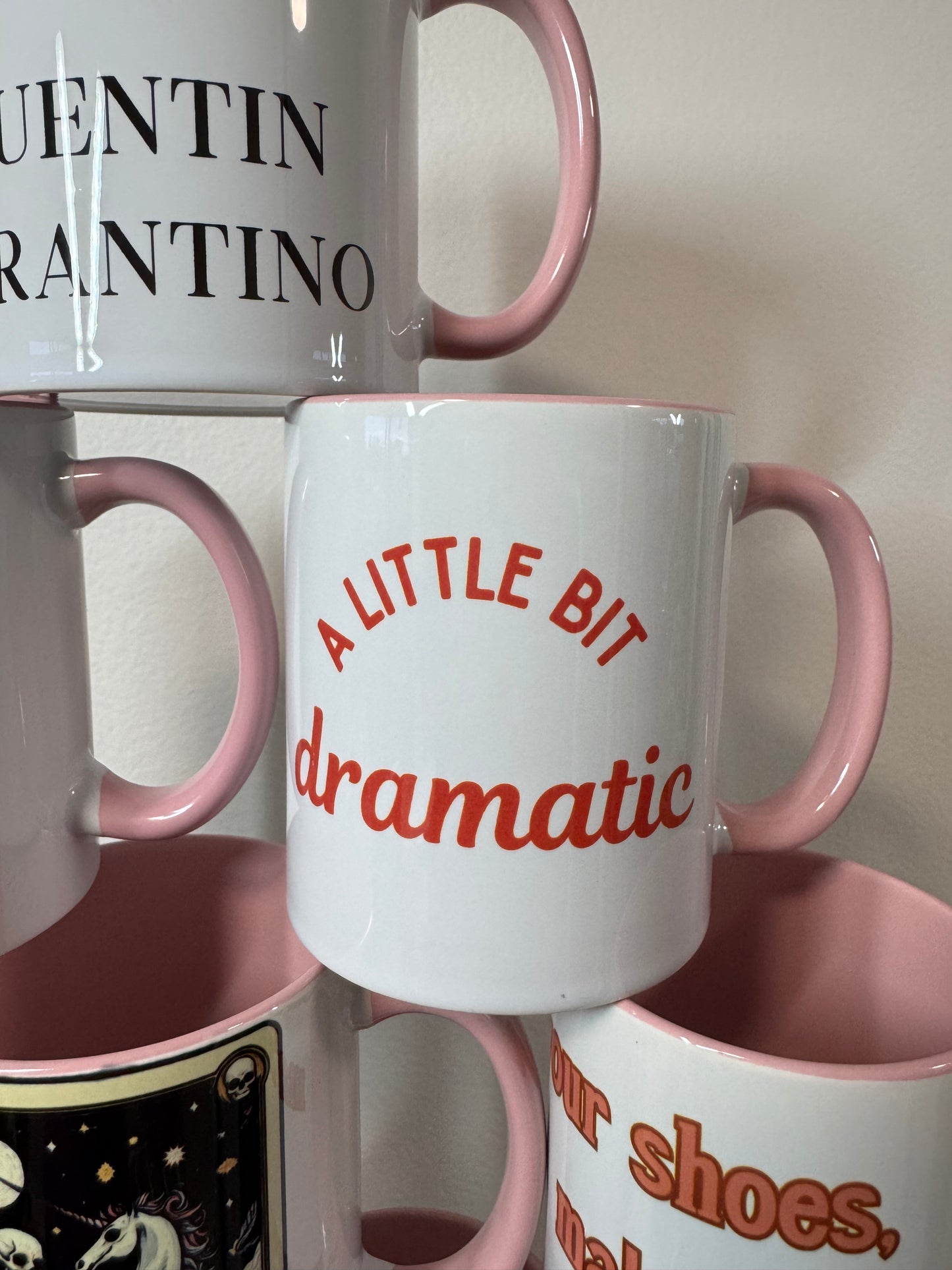 "A Little Bit Dramatic" Funny Mug!
